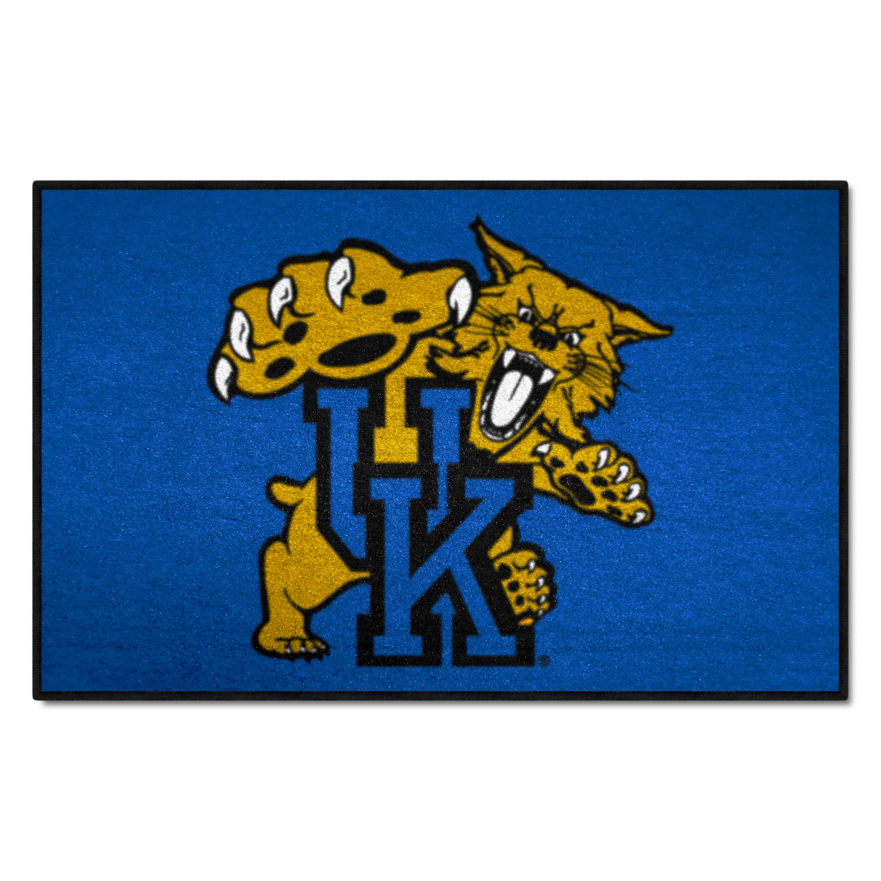 Kentucky Wildcats Starter Mat Accent Rug - 19in. x 30in., Wildcat Logo