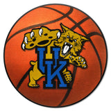 Kentucky Wildcats Basketball Rug - 27in. Diameter, Wildcat Logo