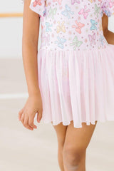 Springtime Bows S/S Twirl Leotard