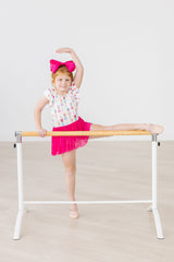 Ballerina Bows S/S Twirl Leotard