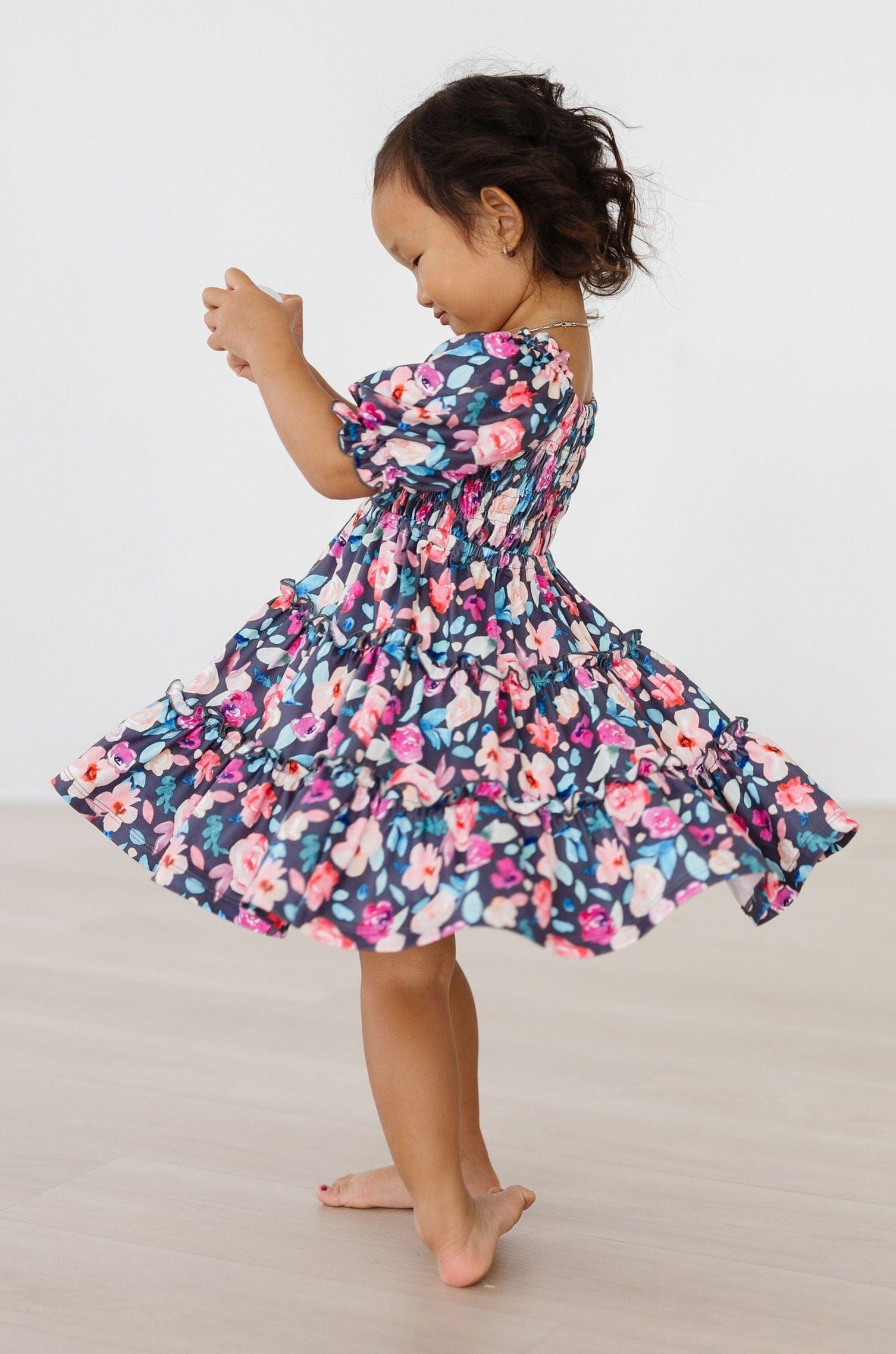 Beauty in Bloom Smocked Ruffle Dress - Mila & Rose ®