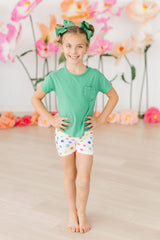 Colorful Dots Twirl Shorts