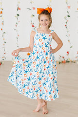 Anchors Away Ruffle Maxi Dress - Mila & Rose ®