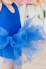 Royal Blue Tank Tutu Leotard