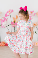 Rosettes S/S Pocket Twirl Dress - Mila & Rose ®