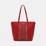 Nicole Lee USA Studded Decor Tote Bag Trendsi