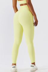 Basic Bae Crossover Waist Active Leggings - Trendsi