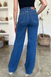 Judy Blue Full Size High Rise Straight Jeans - Trendsi