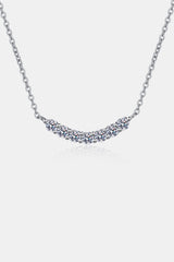 1.4 Carat Moissanite 925 Sterling Silver Necklace - Trendsi