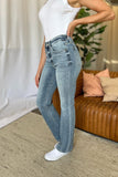 Judy Blue Full Size Medium Rise Bootcut Jeans - Trendsi