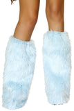 J-Valentine 8003 - Basic Faux Fur Leg Warmers