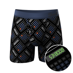 The 80085 | Glow In The Dark Calculator Ball Hammock® Pouch Underwear With Fly