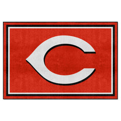 Cincinnati Reds 5ft. x 8 ft. Plush Area Rug