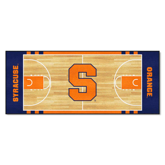 Syracuse Orange Court Runner Rug - 30in. x 72in.