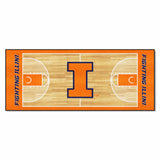 Illinois Illini Court Runner Rug - 30in. x 72in.