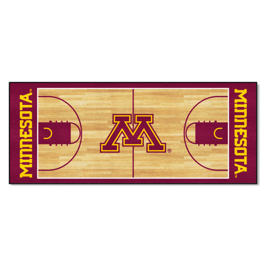 Minnesota Golden Gophers Court Runner Rug - 30in. x 72in.