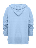 Full Size Drawstring Long Sleeve Hoodie