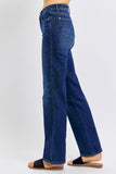 Judy Blue Full Size Tummy Control Straight Jeans - Trendsi