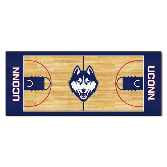 UConn Huskies Court Runner Rug - 30in. x 72in.