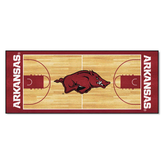 Arkansas Razorbacks Court Runner Rug - 30in. x 72in.