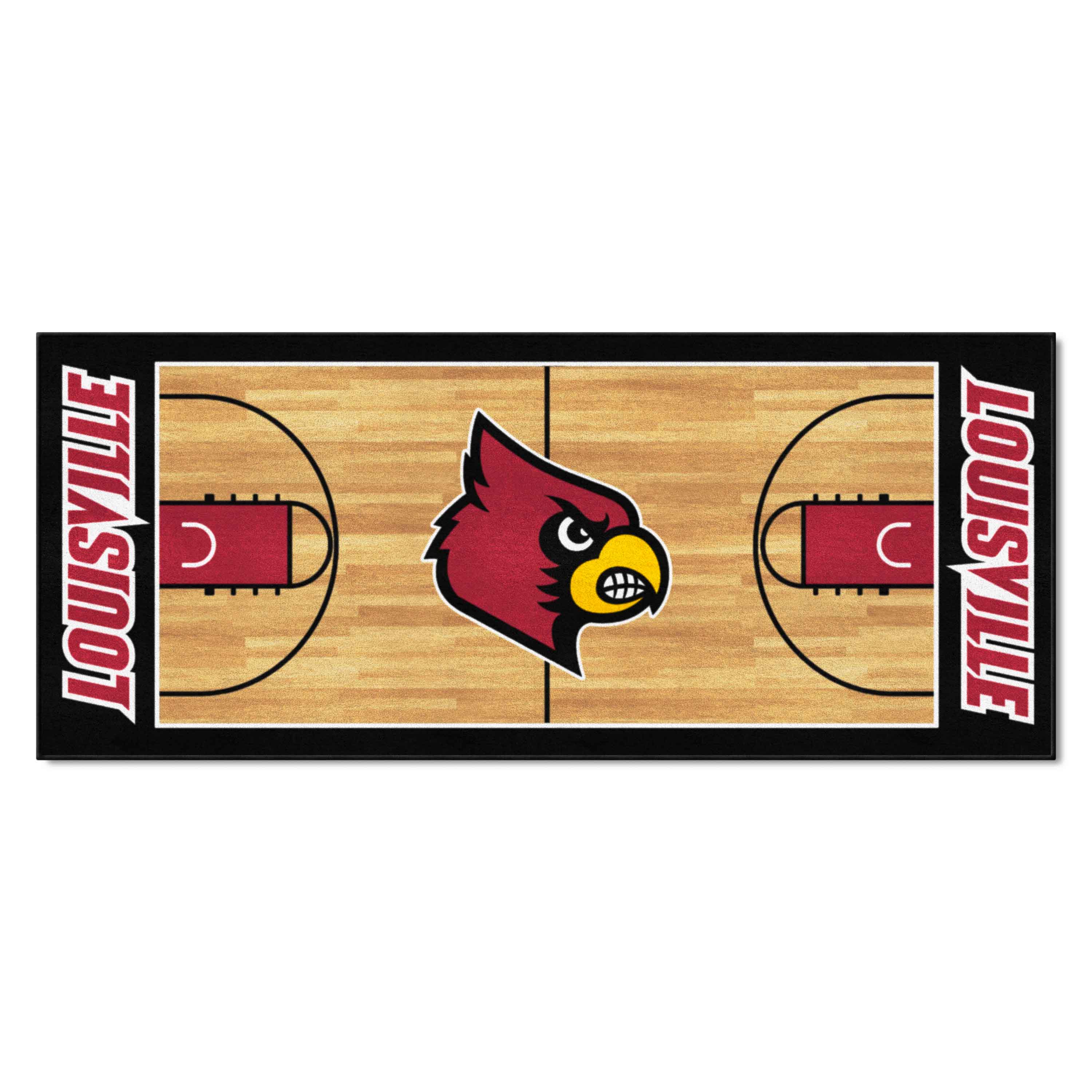 Louisville Cardinals Court Runner Rug - 30in. x 72in.