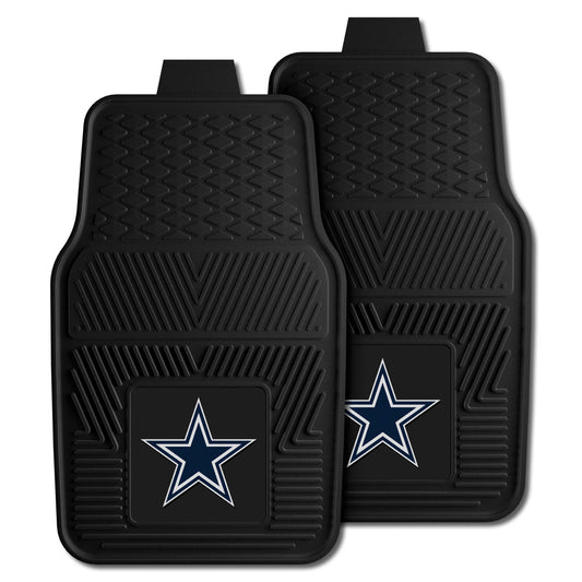 Dallas Cowboys Heavy Duty Car Mat Set - 2 Pieces - Dallas Cowboys