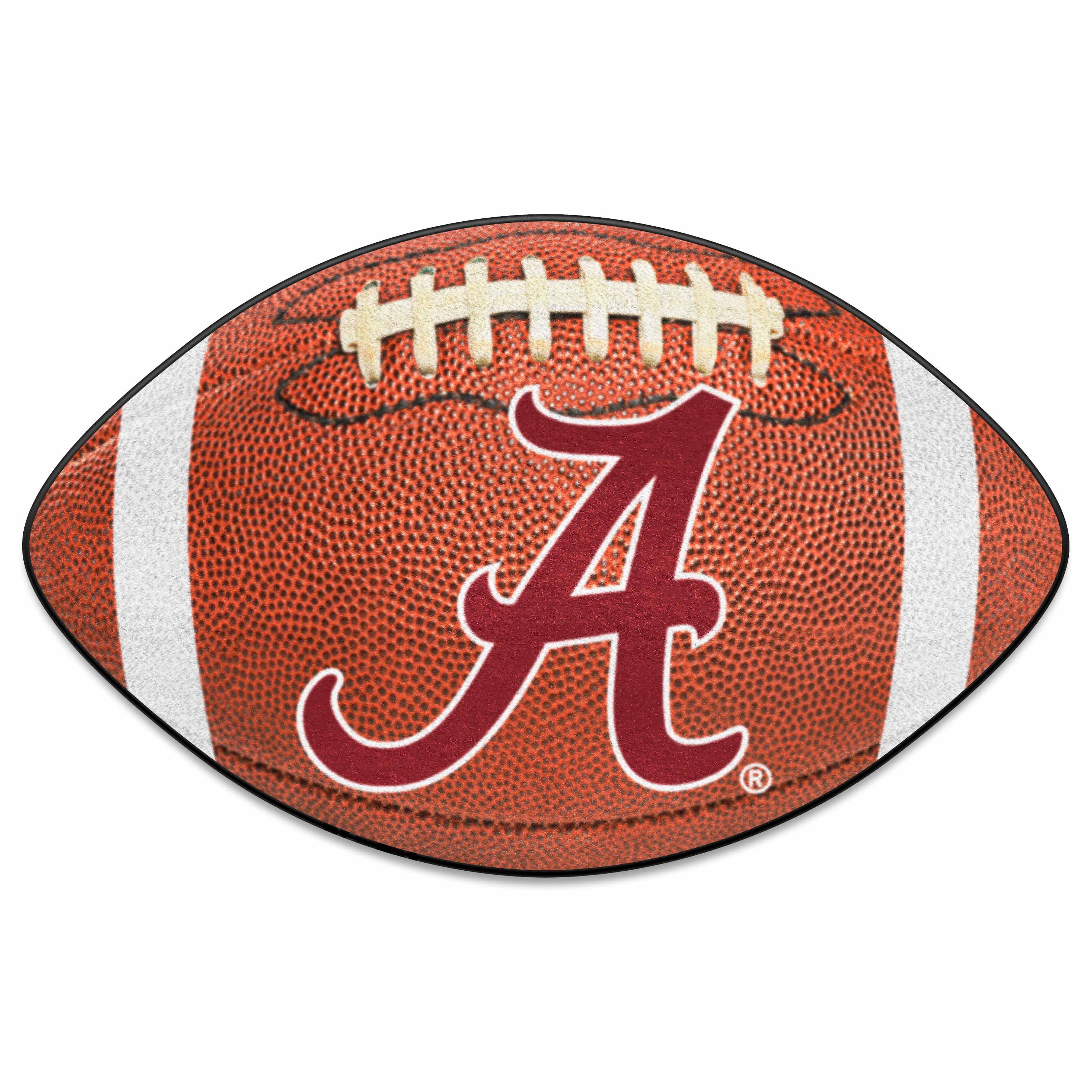 Alabama Crimson Tide Football Rug - 20.5in. x 32.5in.