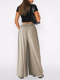 High Waist Wide Leg Pants Trendsi