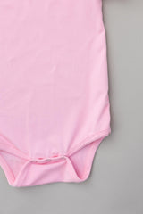 Bubblegum Pink S/S Flutter Bodysuit - Mila & Rose ®