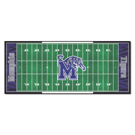 Memphis Tigers Field Runner Mat - 30in. x 72in.