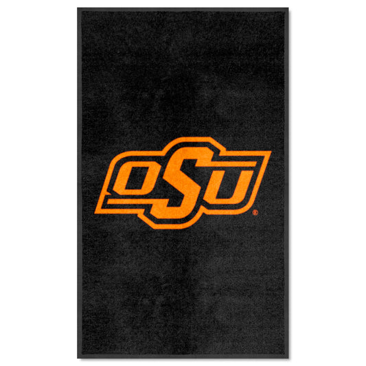 Oklahoma State 3X5 High-Traffic Mat with Durable Rubber Backing - Portrait Orientation - Oklahoma State