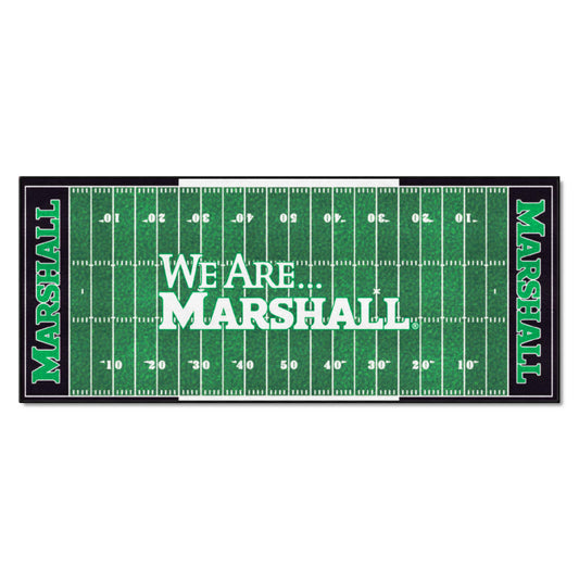 Marshall Thundering Herd Field Runner Mat - 30in. x 72in.