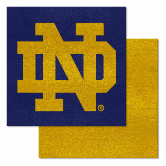 Notre Dame Fighting Irish Team Carpet Tiles - 45 Sq Ft.