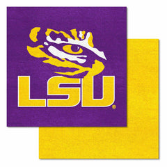 LSU Tigers Team Carpet Tiles - 45 Sq Ft.