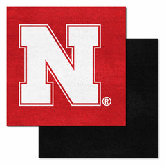 Nebraska Cornhuskers Team Carpet Tiles - 45 Sq Ft.