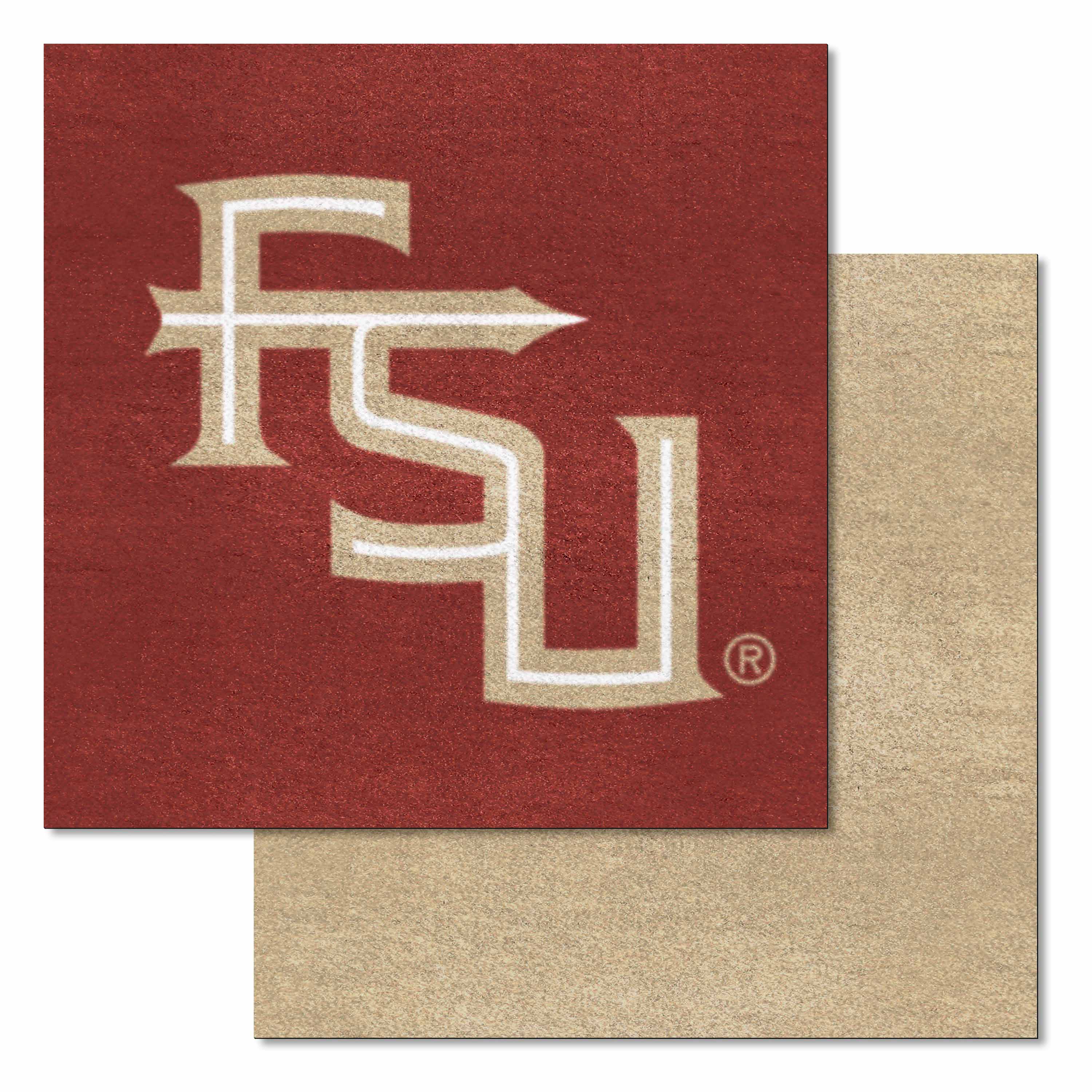 Florida State Seminoles Team Carpet Tiles - 45 Sq Ft.