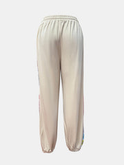 Drawstring High Waist Pants - Trendsi