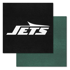 New York Jets Team Carpet Tiles - 45 Sq Ft.