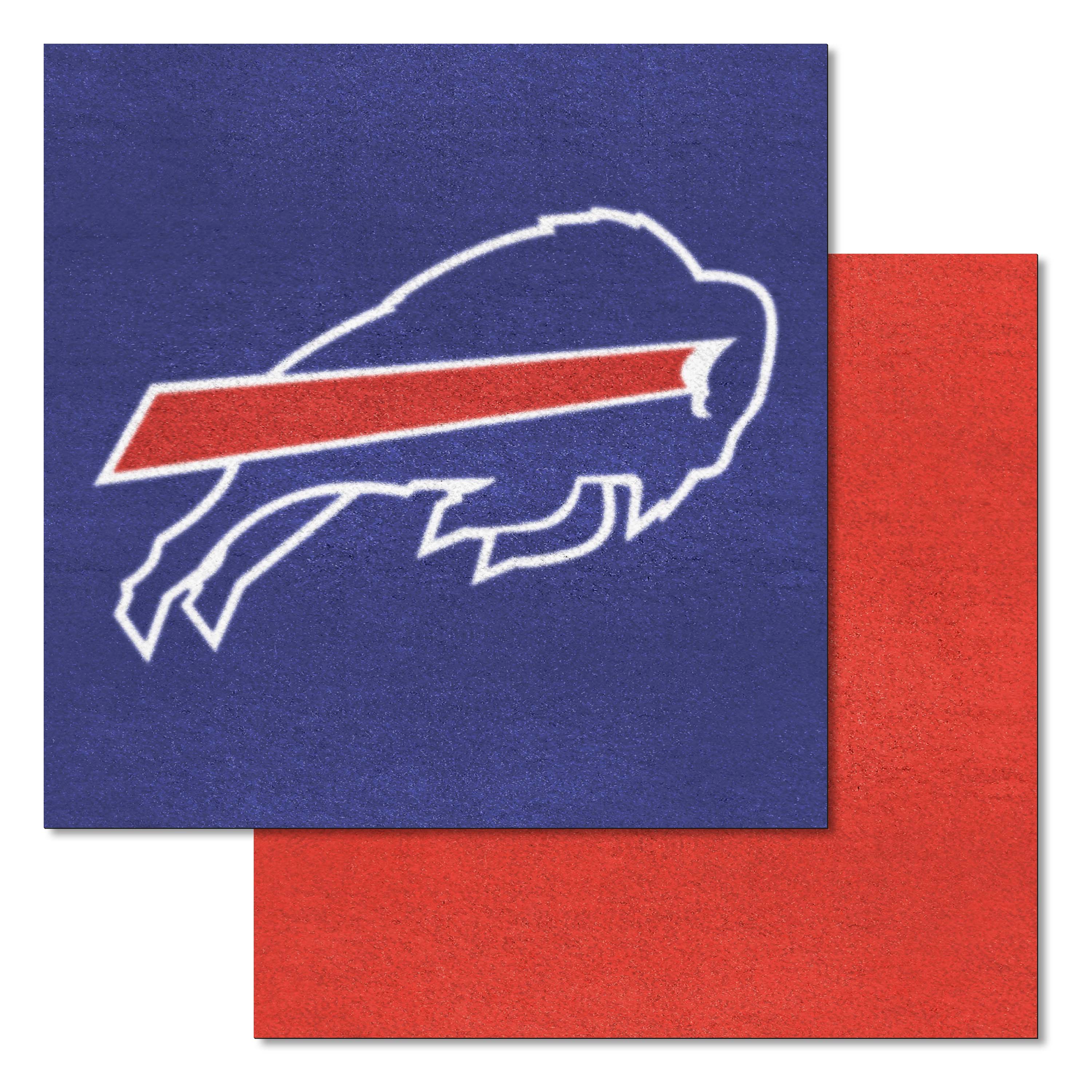 Buffalo Bills Team Carpet Tiles - 45 Sq Ft.