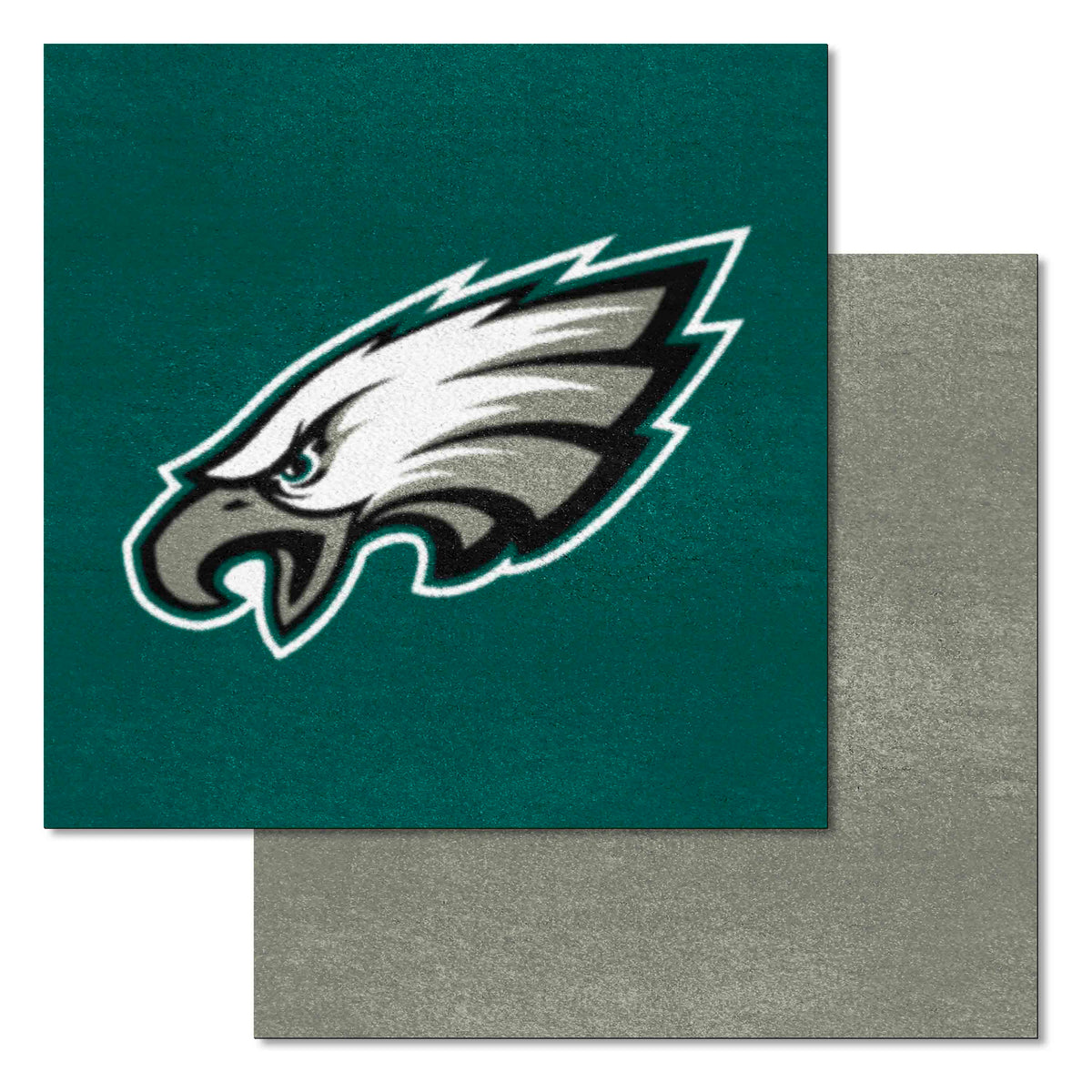 Philadelphia Eagles Team Carpet Tiles - 45 Sq Ft. - Philadelphia Eagles