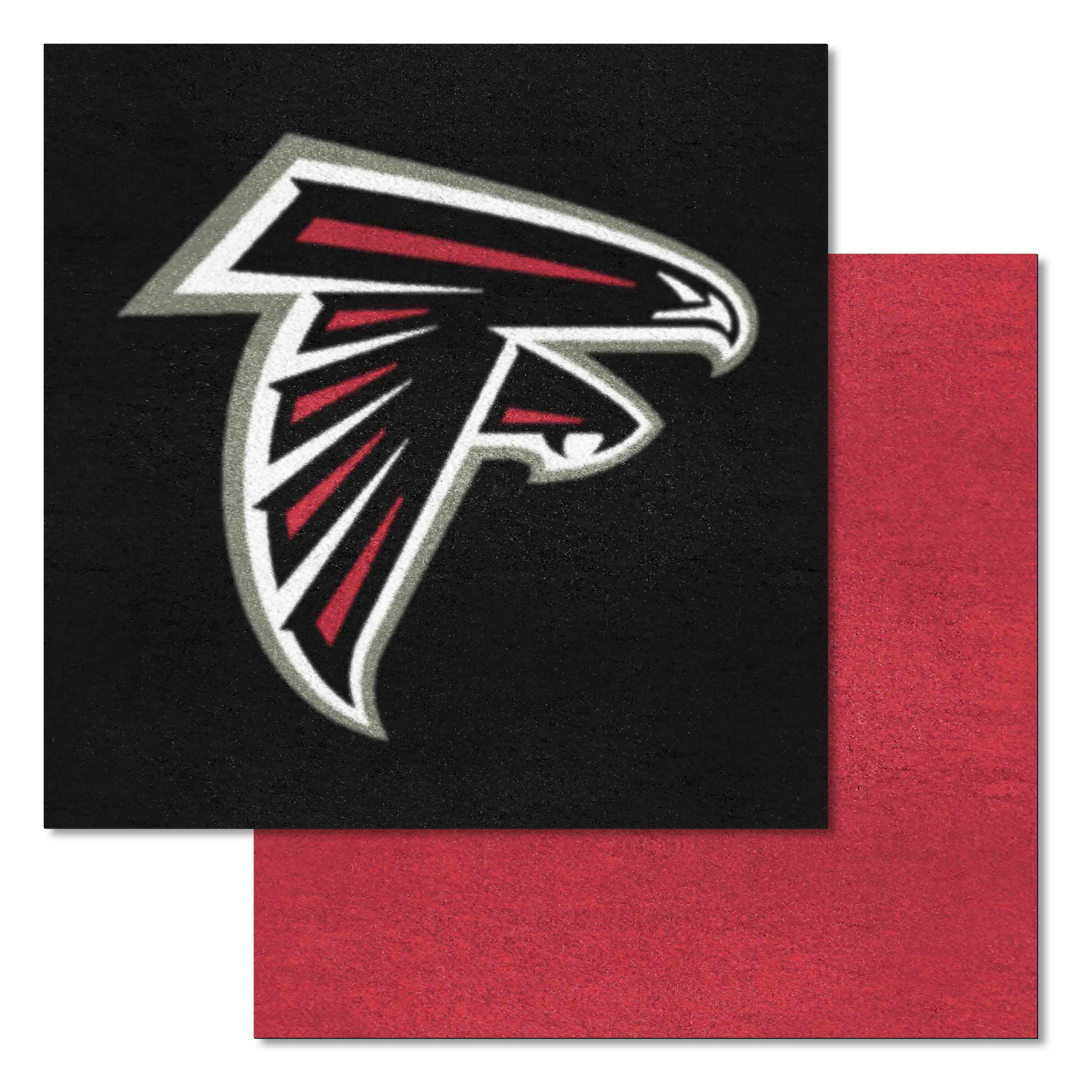 Atlanta Falcons Team Carpet Tiles - 45 Sq Ft.