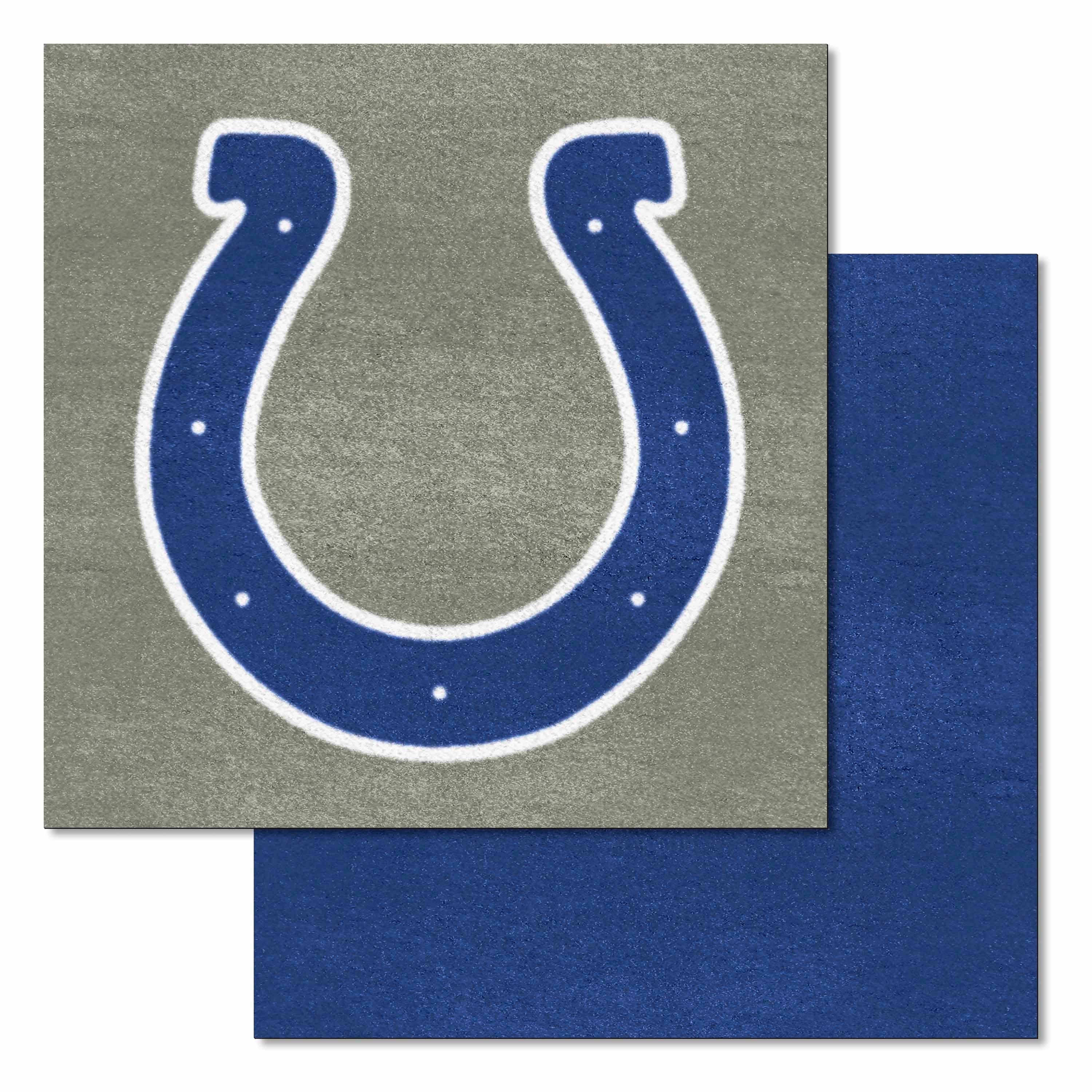 Indianapolis Colts Team Carpet Tiles - 45 Sq Ft.