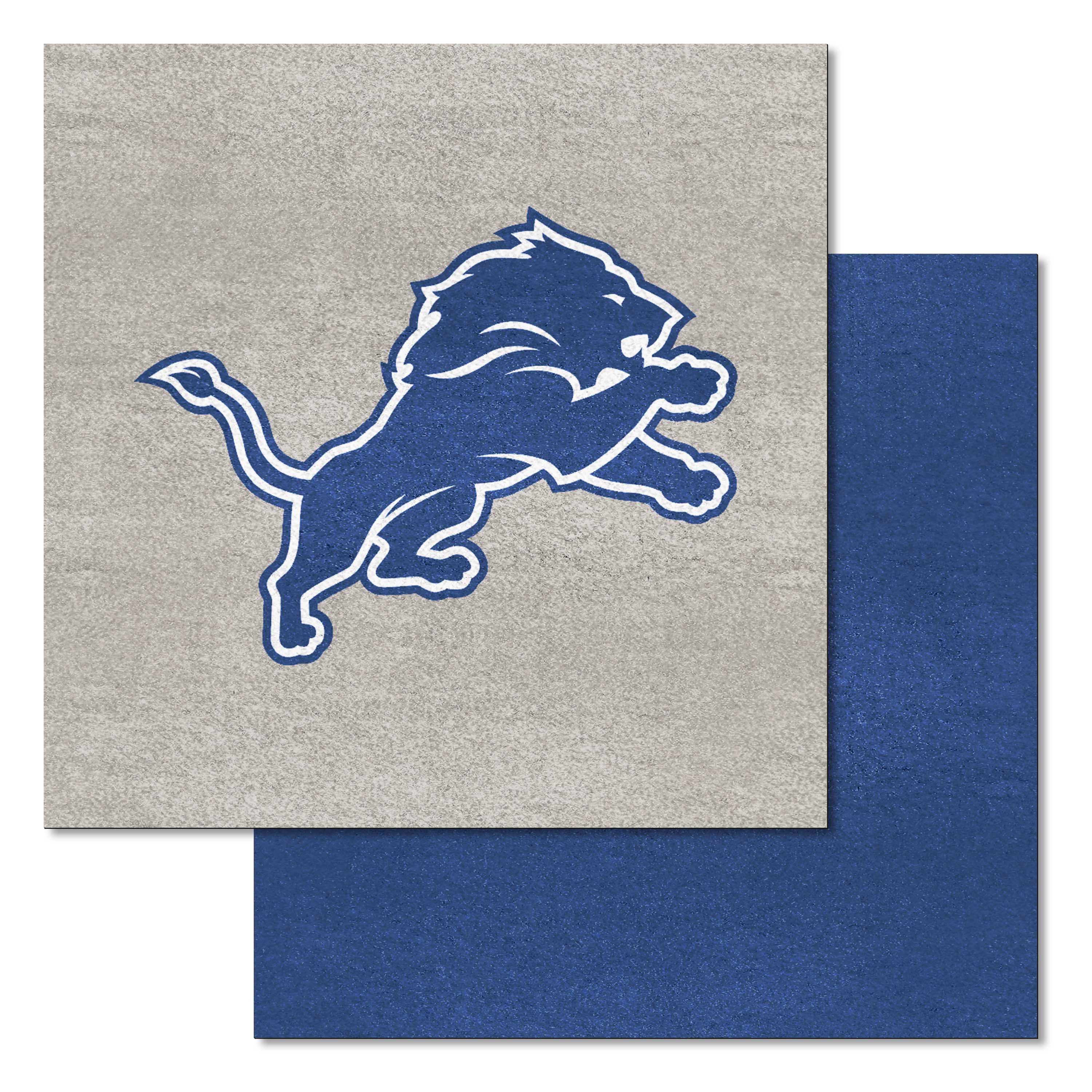 Detroit Lions Team Carpet Tiles - 45 Sq Ft.