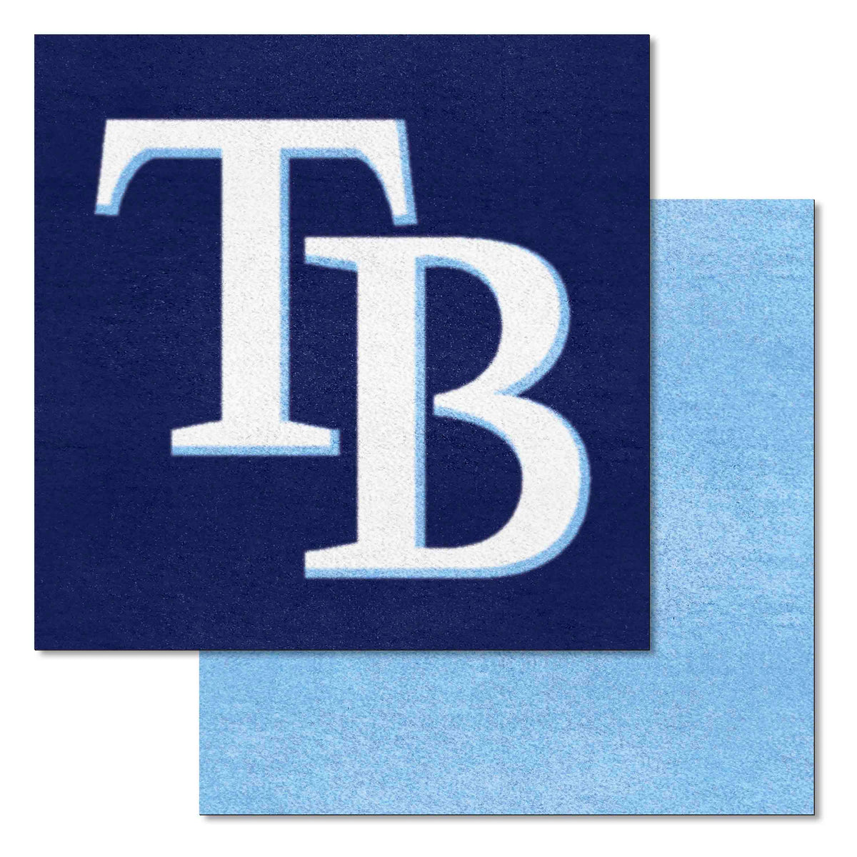 Tampa Bay Rays Team Carpet Tiles - 45 Sq Ft.