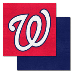 Washington Nationals Team Carpet Tiles - 45 Sq Ft.