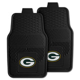 Green Bay Packers Heavy Duty Car Mat Set - 2 Pieces - Green Bay Packers