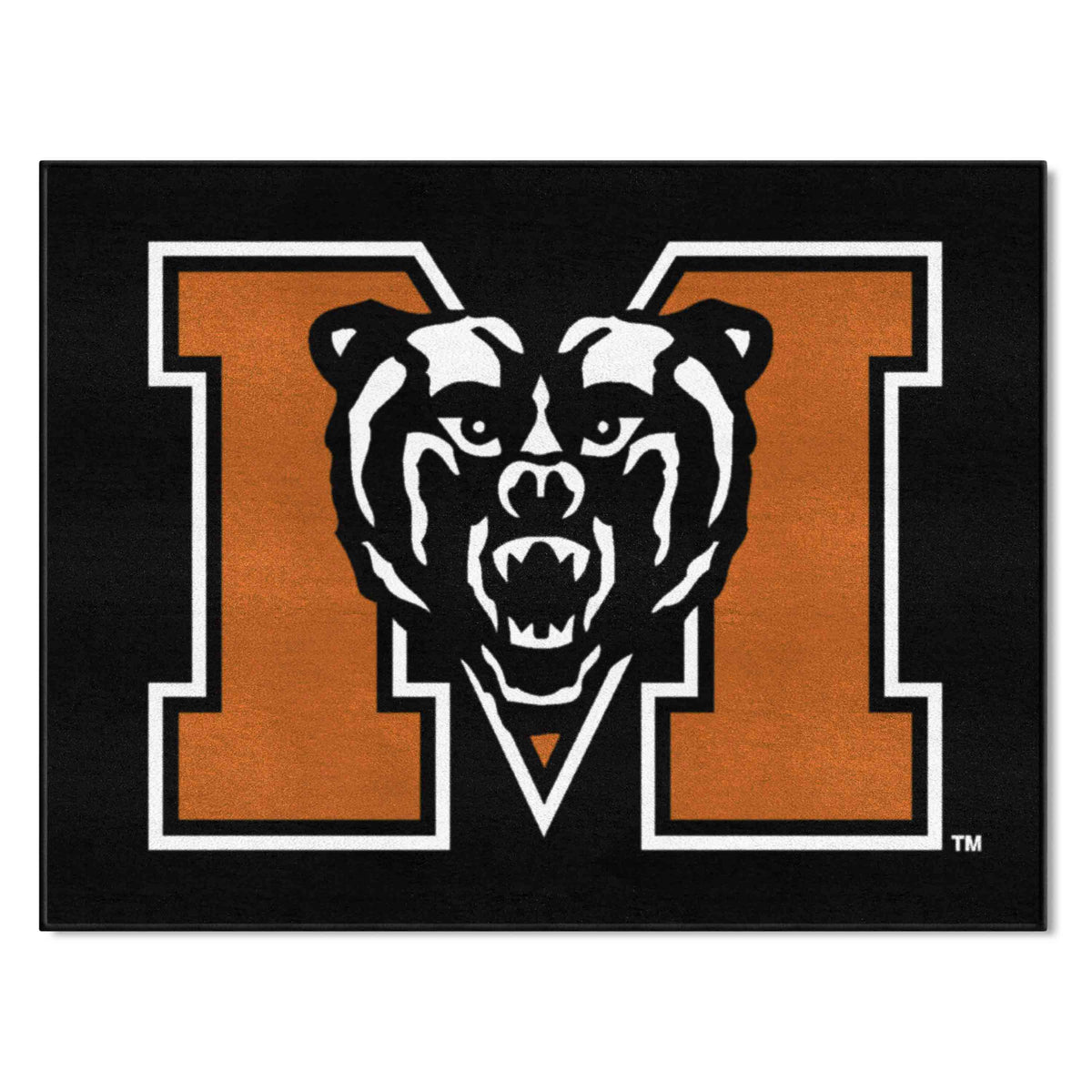 Mercer Bears All-Star Rug - 34 in. x 42.5 in.