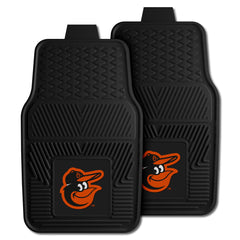 Baltimore Orioles Heavy Duty Car Mat Set - 2 Pieces - Baltimore Orioles