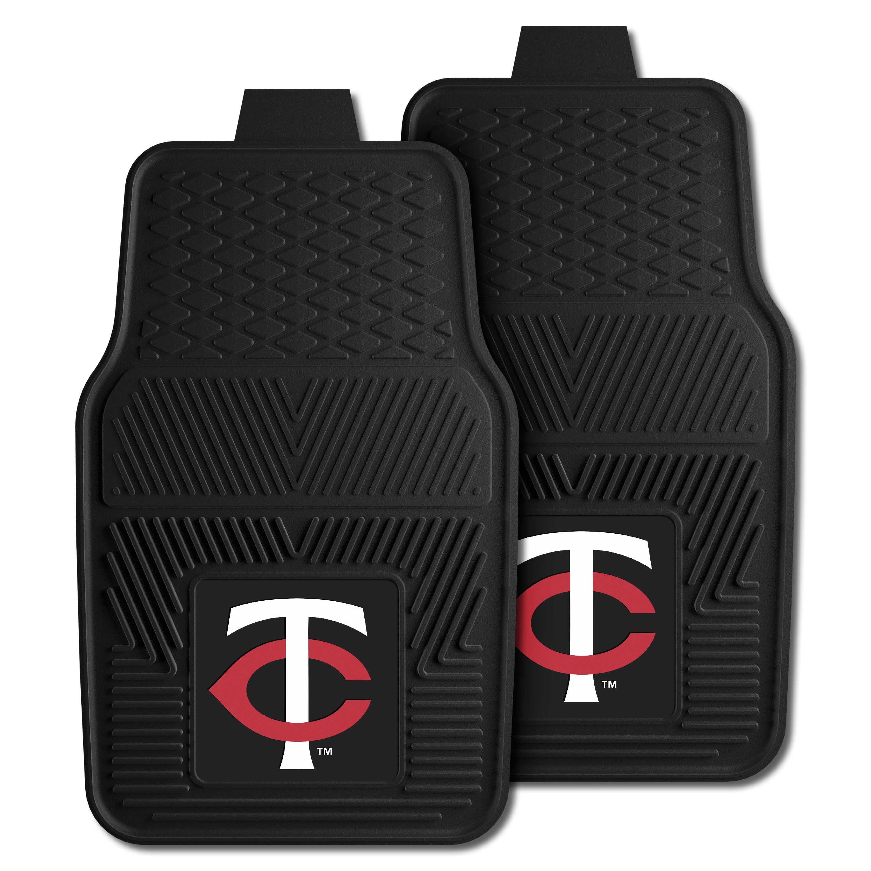 Minnesota Twins Heavy Duty Car Mat Set - 2 Pieces - Minnesota Twins