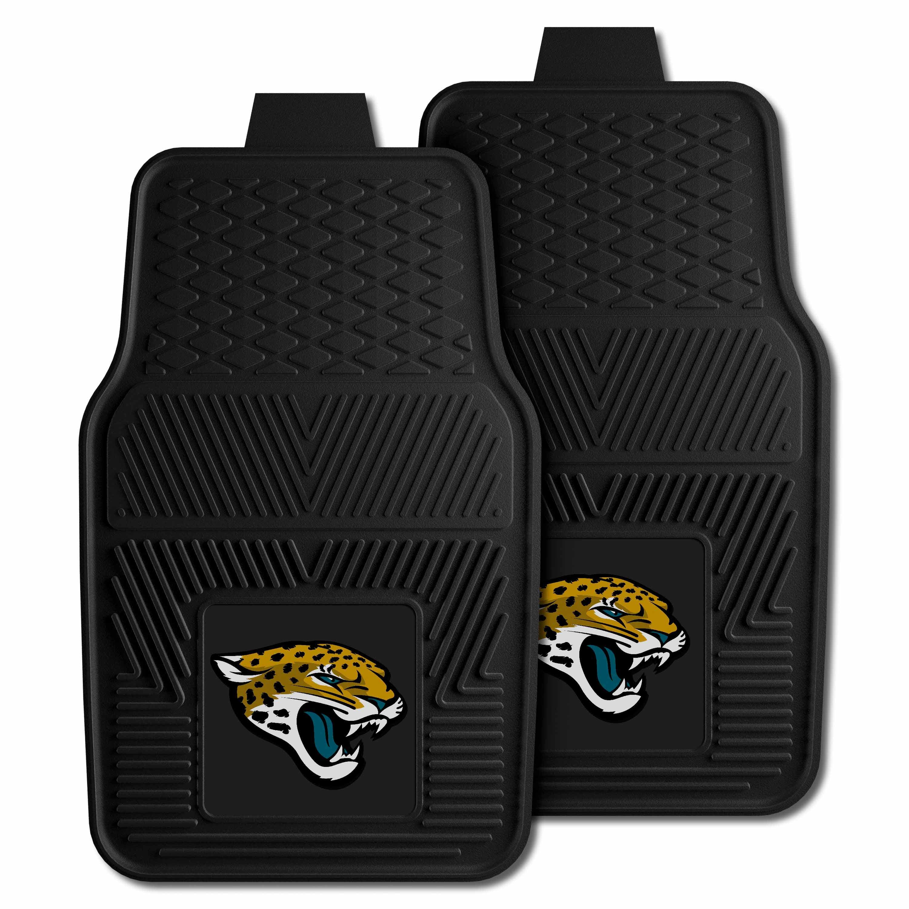 Jacksonville Jaguars Heavy Duty Car Mat Set - 2 Pieces - Jacksonville Jaguars